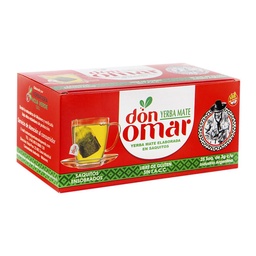 Mate Cocido Yerba Mate Don Omar 25u.