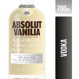 Vodka Vanilia Absolut Bot 700 ml