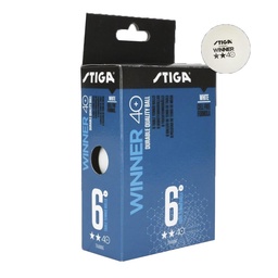 Pack Pelotas de Ping Pong Stiga Winner 6 Unidades