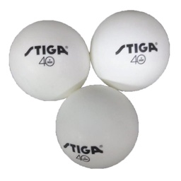 Pack Pelotas de Ping Pong Stiga Hobby 3 Unidades