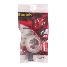 Cinta Scotch Crystal Clear 18 mm 10 Mtr