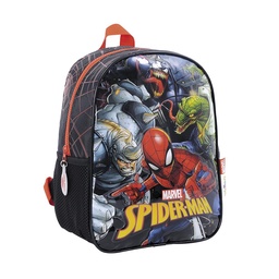 Mochila Colegial Spiderman Villanos Wabro