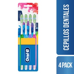 Cepillos Dentales Oral-b Clean Indicator Color Collection Suave 4 un