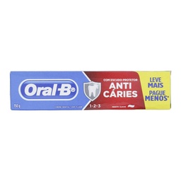 Crema Dental 123 Anticaries Oral B 150g