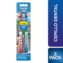 Cepillo Dental Kids Mickey Oral B 2 uni