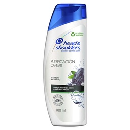 Head & Shoulders Purificación Capilar Shampoo Control Caspa 180 ml