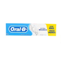 Crema Dental Extra Blanco Oral B 150 grm