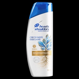 Head & Shoulders Crece Fuerte Desde La Raíz Shampoo Control Caspa 180 ml