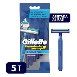 Máquina de Afeitar Prestobarba Ultragrip2 5 un