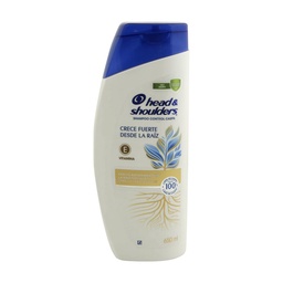 Shampoo Crecimiento Fuerte Desde La Raiz Head And Shoulders 650ml