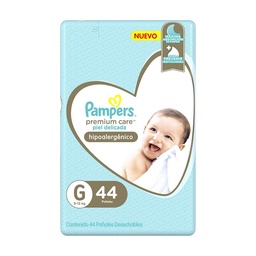 Pañal Premium Care T: G Pampers 44 uni