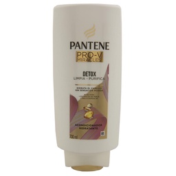 Pantene Pro-v Miracles Detox Limpia - Purifica Acondicionador Hidratante 700 ml