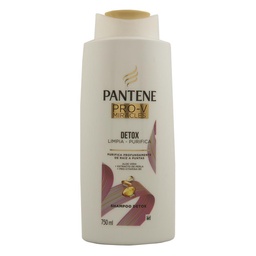 Pantene Pro-v Miracles Detox Limpia - Purifica Shampoo Detox 750 ml