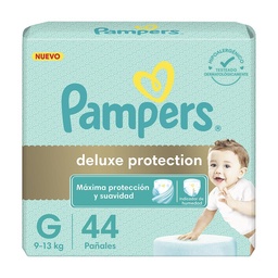 Pañales Pampers Deluxe Protection Talle g 44 un