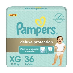 Pañales Pampers Deluxe Protection Talle Xg 36 un