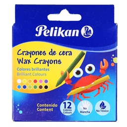 Crayones Pelikan   12 Unidades