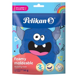 Masa Moldeable Pelikan Foamy Moldeable Azul 50 g