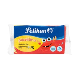 Plastilina en Pan Pelikan Rojo 180 gr