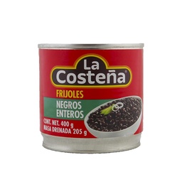 Conservas Frijoles Negro La Costeña 400 grm