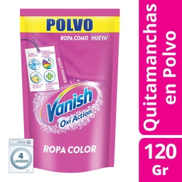Vanish Quitamanchas Polvo Rosa 120g