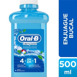 Enjuague Bucal Menta Refrescante Oral B 500 cmq