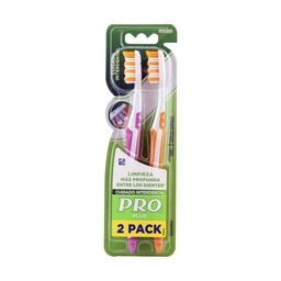 Cepillo Dental Cuidado Interdental Pro Plus 2 uni