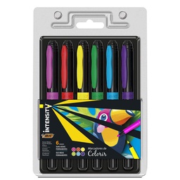 Marcador Bic Intensity Colorin 6 Unidades