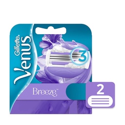 Cartuchos para Afeitar Gillette Venus Breeze 2 Unidades