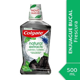 Enjuague Bucal Colgate Natural Extract Carbon 500ml