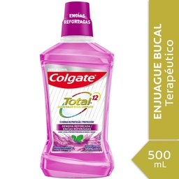 Enjuague Bucal Colgate Total 12 Encías Reforzadas 500ml