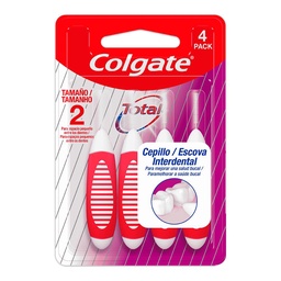 Cepillo Dental Colgate Interdental 2mm 4u