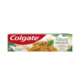 Pasta Dental Colgate Natural Extracts Cúrcuma 90g