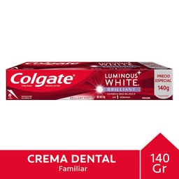 Pasta Dental Colgate Luminous White Brilliant Tub Rec 140g