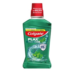 Enjuague Bucal Colgate Plax Fresh Mint 350 ml