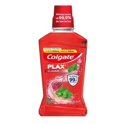 Enjuague Bucal Colgate Plax Rojo 350 ml