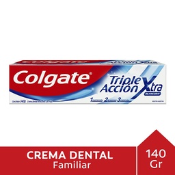 Crema Dental Triple Accion Colgate 140 grm