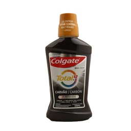 Enjuague Bucal Colgate Total 12 Carbón Activado 500ml