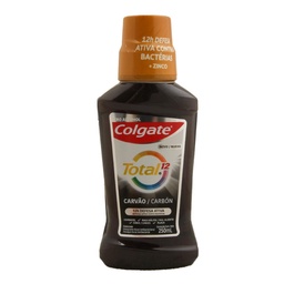 Enjuague Bucal Colgate Total 12 Carbón Activado 250ml