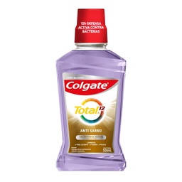 Enjuague Bucal Colgate Total 12 Anti Sarro 500 ml