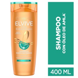 Shampoo Oleo Extraordinario Rizos Definidos Elvive Bot 400 ml