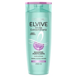 Shampoo Arcilla Purificante Elvive Bot 200 ml