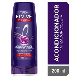 Acondicionador Matizador Violeta Elvive 200 ml