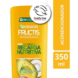 Acondicionador Reconstructor Nutritiva Garnier Fructis 350 ml