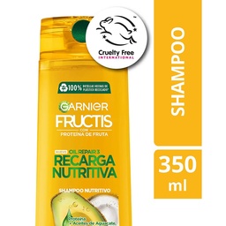 Shampoo Recarga Nutritiva Garnier Fructis 350 ml