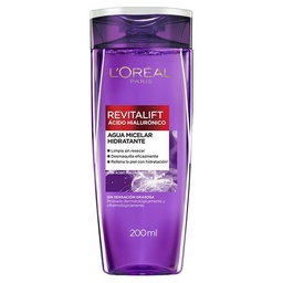 Desmaquillante Agua Micelar Hidratante Loreal Bot 200 ml