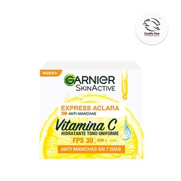 Crema Hidratante Fps30 Vitamina C Garnier 50gr