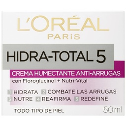 Crema Anti Arrugas Loréal Paris Hidra Total 5 x 50ml
