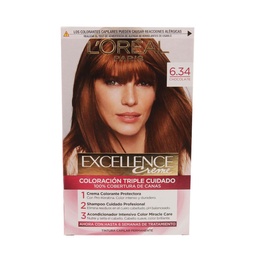 Kit Excellence Creme N6.34 Chocolate Loreal 1u.