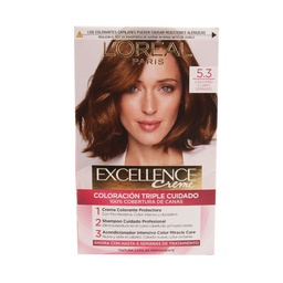 Kit Excellence Creme N 5.3 Castaño Claro Dorado Loreal 1u.