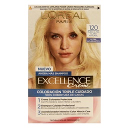 Kit Excellence Creme N120 Rubio Ultra Claro Natural Loreal 1u.